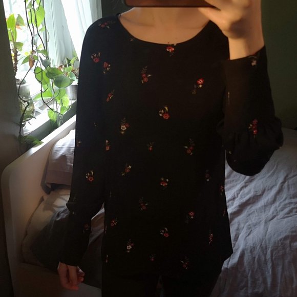 Floral Work Blouse - Picture 5 of 5